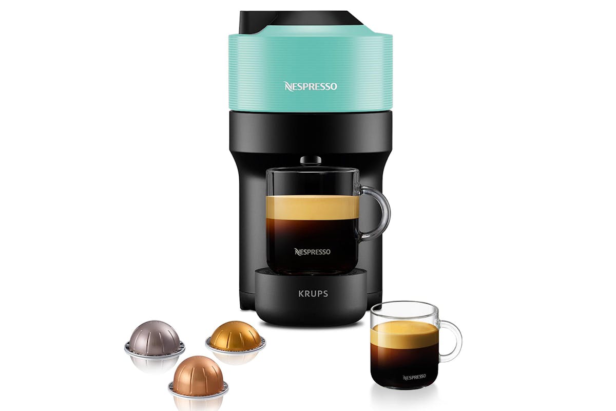 Nespresso Vertuo Pop XN920440 Coffee Machine | Aqua Mint