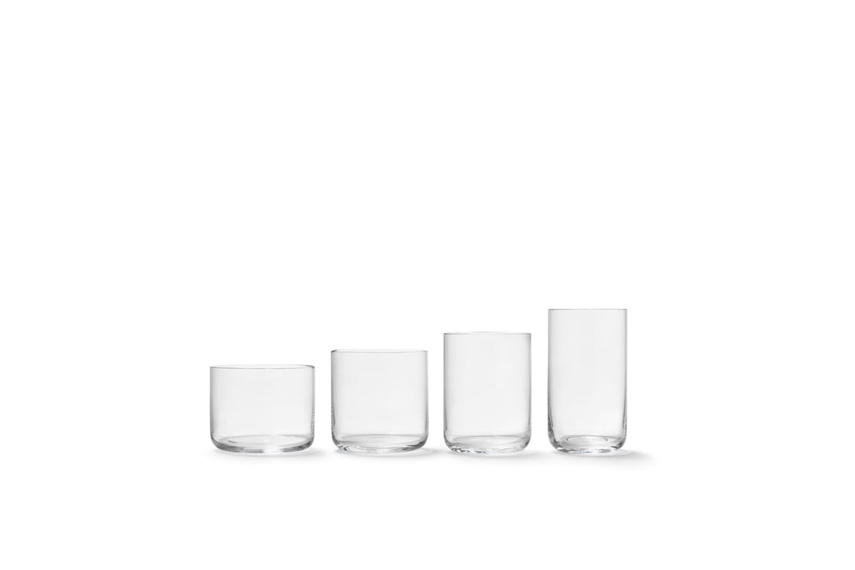 Aarke 290ml Nesting Drinking Glasses Set | 4 Piece