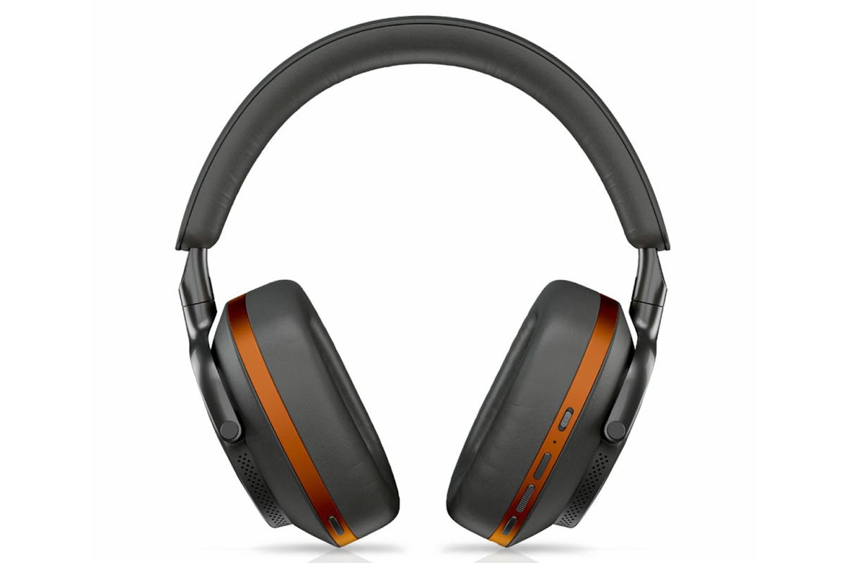 Bowers & Wilkins Px8 McLaren Edition Over-Ear Wireless Headphone | Galvanic Grey & Papaya Orange