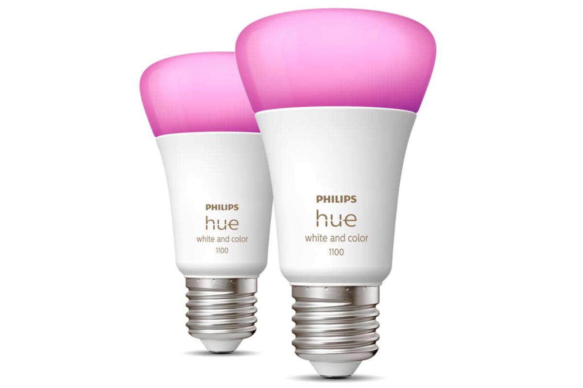 Philips Hue E27 Smart Bulb | 2 Pack