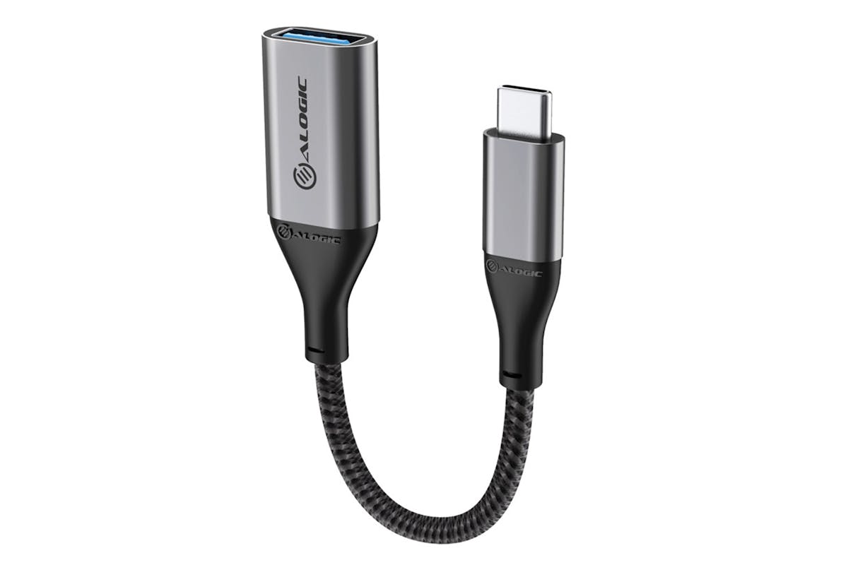 Alogic Super Ultra USB 3.1 USB-C to USB-A Adapter | Space Grey