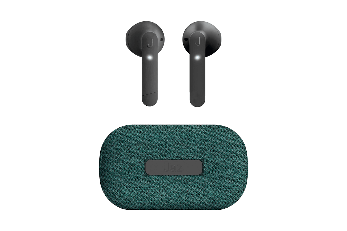 Jaz Chane True Wireless Noise In-Ear Cancelling Earbuds | Green